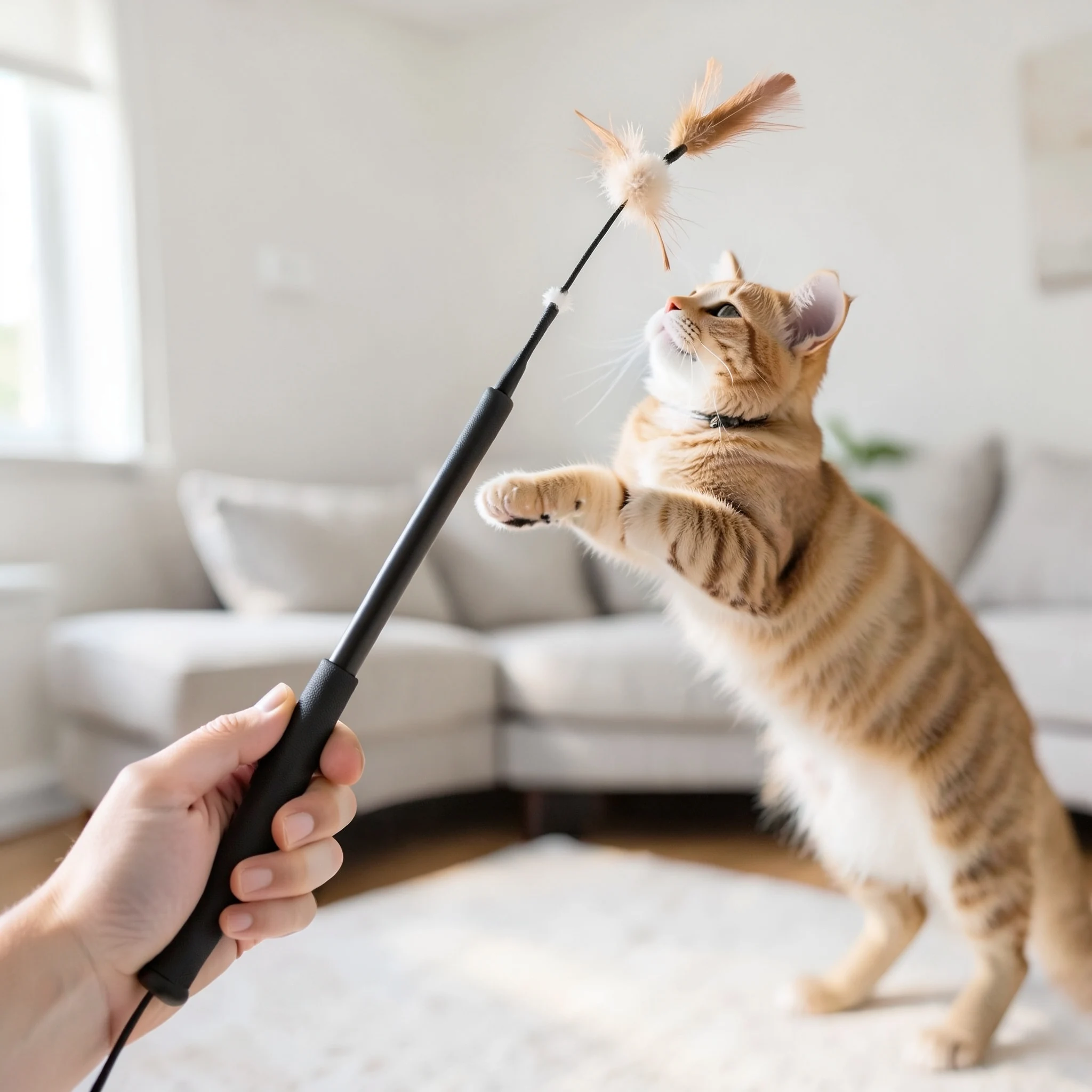 Retractable Cat Teaser Wand - Image 5